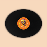 10-Inch Black Oval Canvas Board